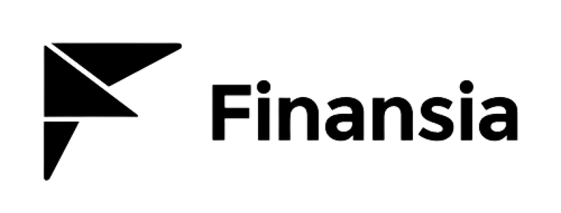 Finansia logo - B&W