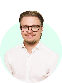 Marcus Kopra- green background