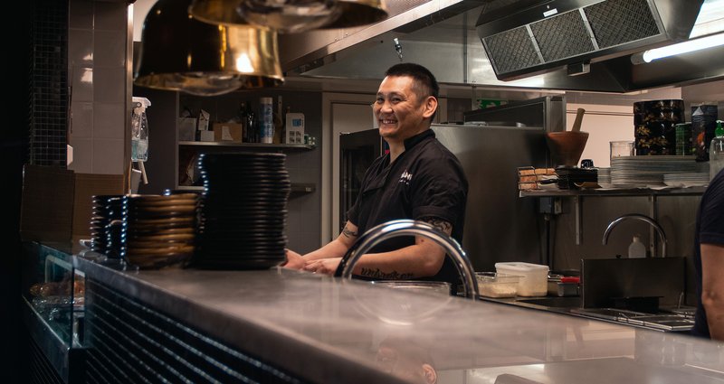 Restaurant customer Hero