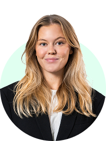 Sara Falkengaard - Green background