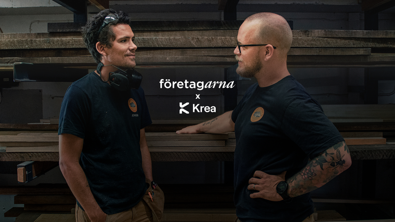 foretagarna x krea - hero